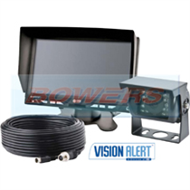 Vision Alert K7000B ECCO Gemineye 12v/24v 7" Reverse/Reversing Camera Kit